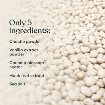 Mikuna Vegan Protein Powder (Vanilla, 15 Servings) - Plant Based Chocho Superfood Protein - Dairy Free Protein Powder Packed with Vitamins, Minerals & Fiber - Gluten, Keto & Lectin-Free