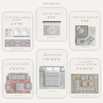 Momeni Rugs Isabella Traditional Medallion Flat Weave Area Rug, 5'3" X 7'3", Pink