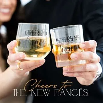 Newlywoo Engagement Gifts for Couples — Engagement Gifts for Newly Engaged Couples, Unique Fiance ...