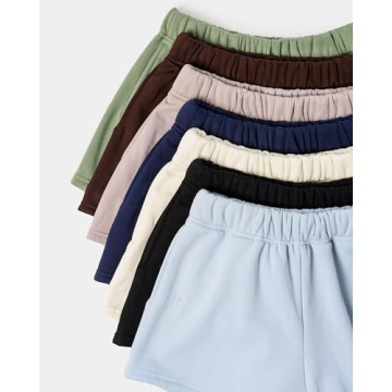 Kamo Fitness CozyTec Women's High Waisted Casual Shorts