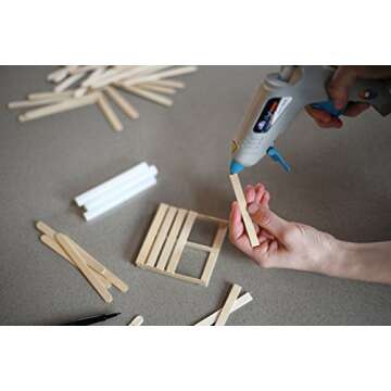 Elmer's, Dual Temp, Full Size, 60W Enhanced Safety Hot Glue Guns, Cordless