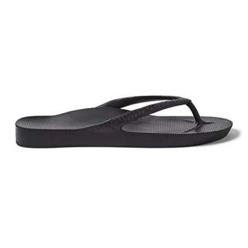 Archies Arch Support Flip Flops for Men & Women – Orthotic Sandals for Plantar Fasciitis Relief ?...