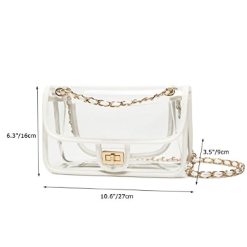 Stylish Clear Handbag for Concerts and Events - LAM GALLERY