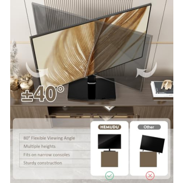 Universal Swivel TV Stand for 27 to 60 inch TVs