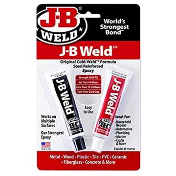 J-B Weld 8265S Cold Weld Epoxy - Ultimate Repair Solution 2 oz