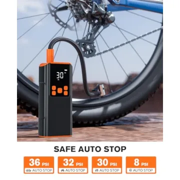 Zeee Portable Tire Inflator with LCD Display, 150PSI