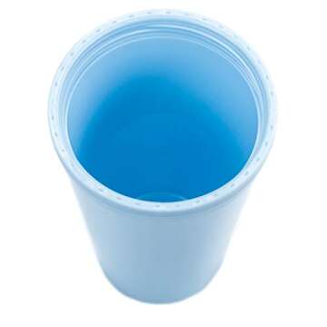 STRATA CUPS Classic 16 Oz Tumbler with Lid and Straw (12 pack) - Pastel Periwinkle Colored Cups, Double Wall Matte Acrylic Tumblers with Lids and Straws Cleaner! Vinyl Customizable DIY Party Gifts