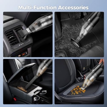 Lightweight Cordless Handheld Vacuum with Powerful Suction