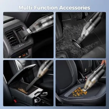 Lightweight Cordless Handheld Vacuum with Powerful Suction