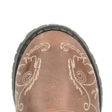 Smoky Mountain Boots 3754t: Quality Leather Toddler Boots with Zipper Closure