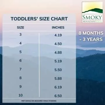 Durable Smoky Mountain Boots for Toddlers and Kids