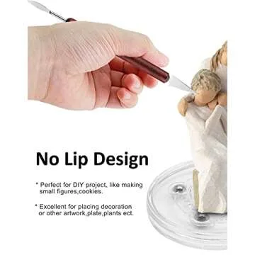 Zorveiio Clear Acrylic Turntable Organizers for Elegant Storage Solutions