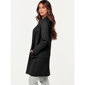 ANRABESS Women's Soft Open Front Cardigan Fall Fashion