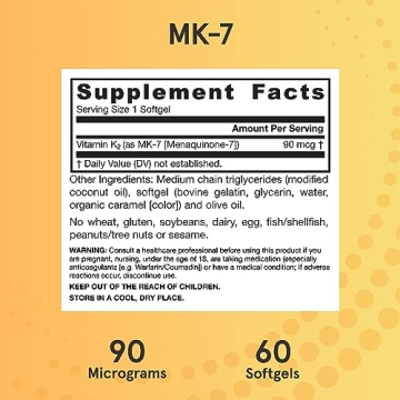 Jarrow Formulas MK-7 for Bone & Cardiovascular Health