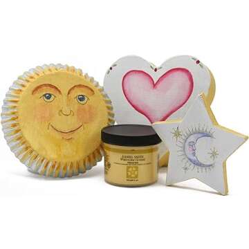 Daniel Smith Watercolor Ground 4oz Jar, Iridescent Gold, 284055012, 4 Fl Oz (Pack of 1)