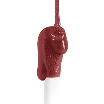 NYX PROFESSIONAL MAKEUP Fat Oil Lip Drip, Moisturizing Lip Oil Gloss, Vegan Tinted Formula, Up to 12 HR Hydration - Sprinkle Sprinkle (Deep Muted Rose)