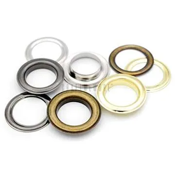 Premium Black Grommets Eyelets - Perfect for Crafting