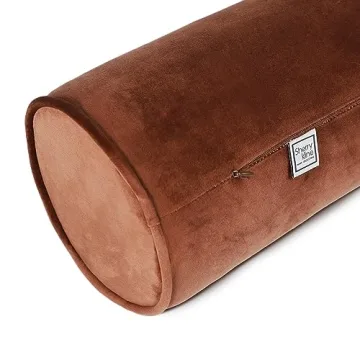 Sherry Kline Velvet Bolster Pillow Set of 2 for Elegant Decor