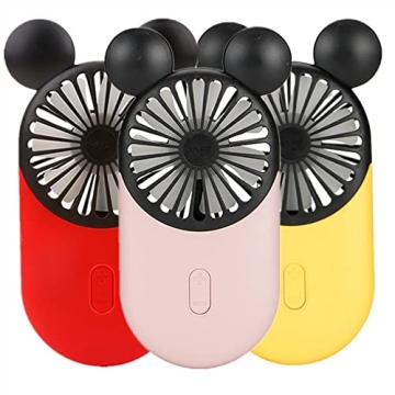 FAYDOVE Mini Handheld Fan with Mouse Ears for Disney Trips