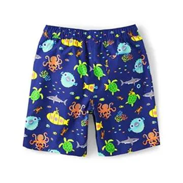 Gymboree,and Toddler Swim Trunks,Navy Submarine,2T
