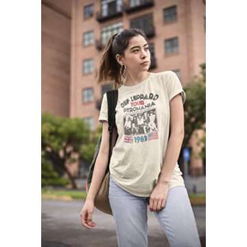 Def Leppard Rock Band T Shirts - Vintage Style Apparel Online