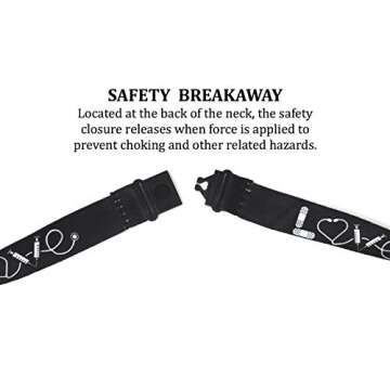 RN ID Badge Holder | VA Nurse Lanyard for RN Name Badge or Keys | Nursing Keychain | Durable Polyester | Novelty Necklace