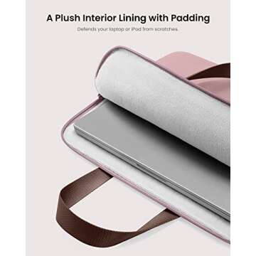 Tomtoc 14" Slim Laptop Sleeve - Stylish Protection for MacBook