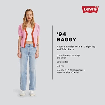 Levi's Women's 94 Baggy Pants in Darkest Spruce