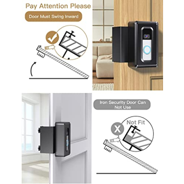 DG-Direct Anti-Theft Video Doorbell Mount for Home