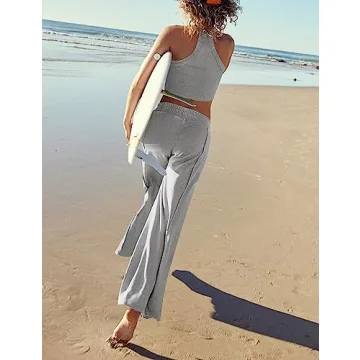 Ugerlov Women's Two Piece Summer Sets Stylish Lounge Outfit