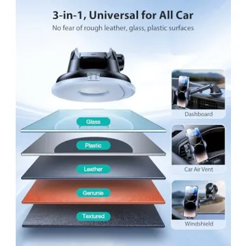 VICSEED Powerful Suction Rally Racing-Grade Car Phone Holder