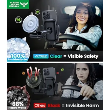 VICSEED Powerful Suction Rally Racing-Grade Car Phone Holder