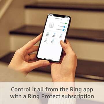 Ring Alarm Contact Sensor 2-Pack Smart Home Security System