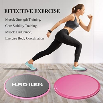 Hurdilen Core Sliders for Core Strength Training