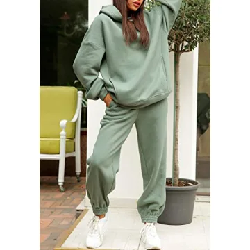 Shop Linsery Women’s Oversized Hoodie Tracksuit Set