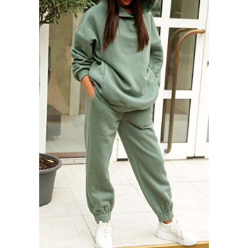 Shop Linsery Women’s Oversized Hoodie Tracksuit Set
