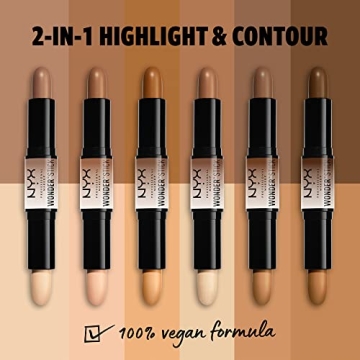NYX Wonder Stick - Highlight & Contour Perfect for All Skin Tones