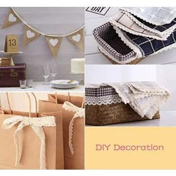 Versatile VU100 Lace Trim Set for Crafts and Decor