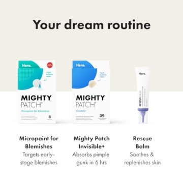 Mighty Patch Hero Invisible+ Acne Patches Ultra Thin Daytime