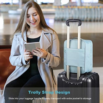 Stylish Travel Shoe Bag with Multi-Compartment Storage