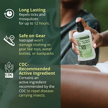 Tick & Insect Repellent with Picaridin for Family Safety