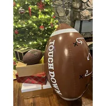 GIFTEXPRESS Giant Inflatable Football Set for Parties