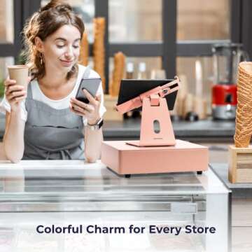 Volcora Cash Register Drawer for POS System - Pink, Durable