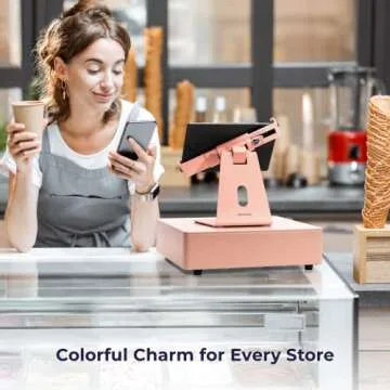 Volcora Cash Register Drawer for POS System - Pink, Durable