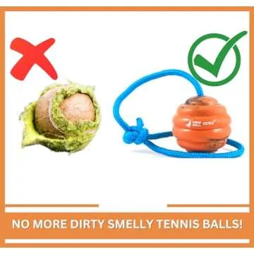 Nero Ball Pro Dog Training Ball on a Rope