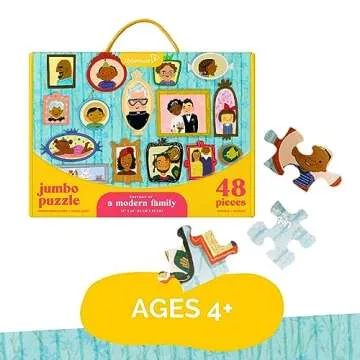 Upbounders 48 Piece Multicultural Puzzle for Kids | Ages 4+