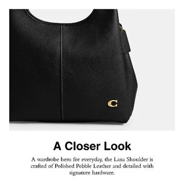Stylish COACH Lana Leather Shoulder Bag for Everyday Chic