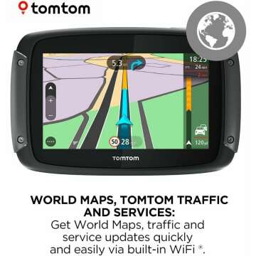 TomTom Rider 550 GPS for Motorcycles - 4.3" Screen
