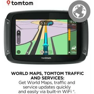 TomTom Rider 550 GPS for Motorcycles - 4.3" Screen
