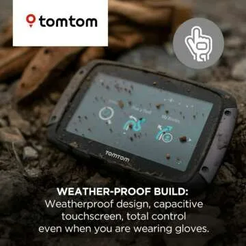 TomTom Rider 550 GPS for Motorcycles - 4.3" Screen
